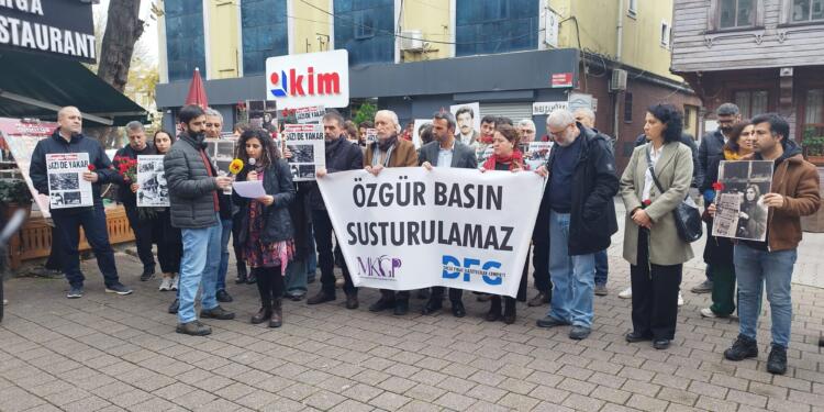 29 yıl önce bombalanan Özgür Ülke’nin önünde açıklama: Hakikatten beslenenler asla yok olmaz