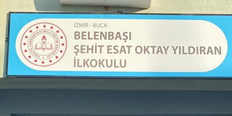 İzmir’de okula Esat Oktay Yıldıran ismi verildi