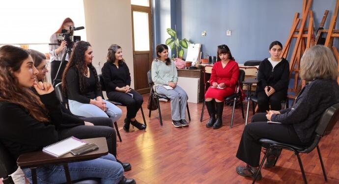 Wan’da kadınlar Kolaj sanatını konuştu