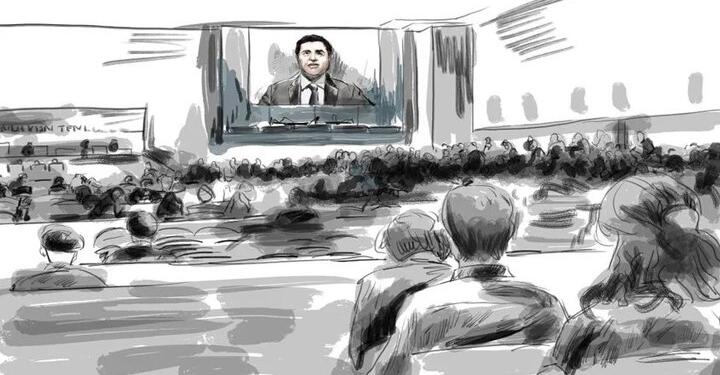 Demirtaş savunmasına Kürtçe başladı: Müzakereden kaçanlar ölümlerin sorumlusudur