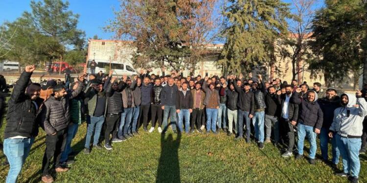 Özak Tekstil işçilerinin OSB’ye girişine izin verilmedi