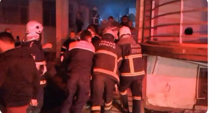 Adana Göğüs Hastalıkları Hastanesi’nde yangın