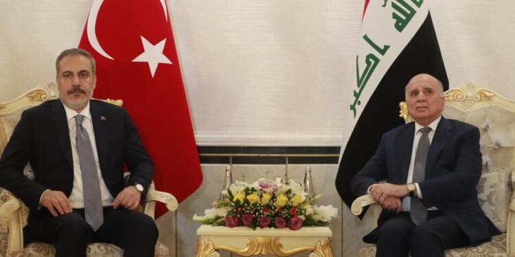 Irak Dışişleri Bakanı, Fidan ile görüşmek için Ankara’da