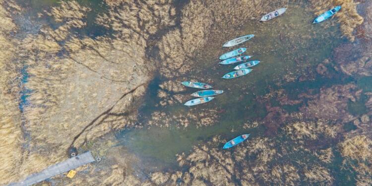 Beyşehir Gölü’nde su çamurlaştı