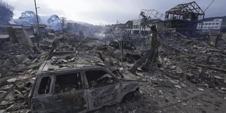 Japonya’da depremlerde hayatını kaybedenlerin sayısı 92’ye ulaştı