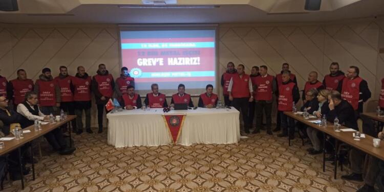Birleşik Metal-İş’ten grev kararı: İlk grev 19 Ocak’ta
