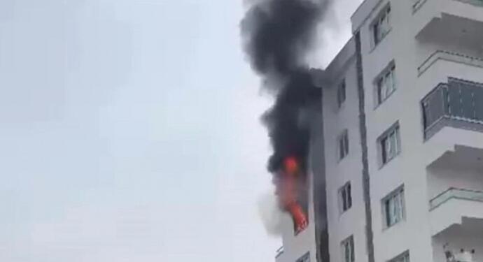 Amed’de çıkan yangında bir kişi yaşamını yitirdi
