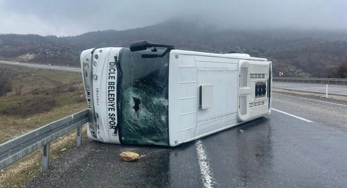 Amed’de trafik kazası: 9 yaralı