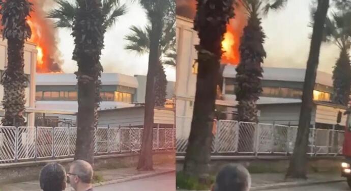 OSB’de yangın: 1 işçi hayatını keybetti, 3 işçi ağır yaralı