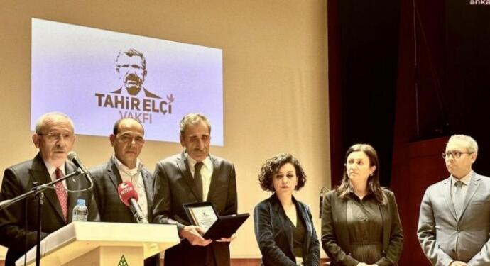 Tahir Elçi ödülü Cumartesi Anneleri’ne verildi