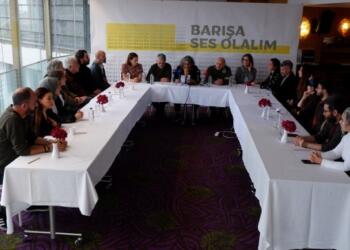 ‘Barışa Ses Olalım’ çağrısı: Baskı, tecrit ve savaş siyasetinden vazgeçilmeli