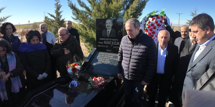 HADEP Genel Başkanı Murat Bozlak mezarı başında anıldı