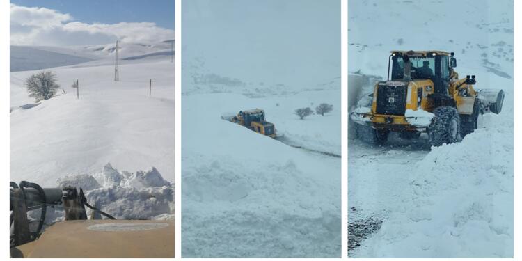 Erzirom’da 517 yol ulaşıma kapandı