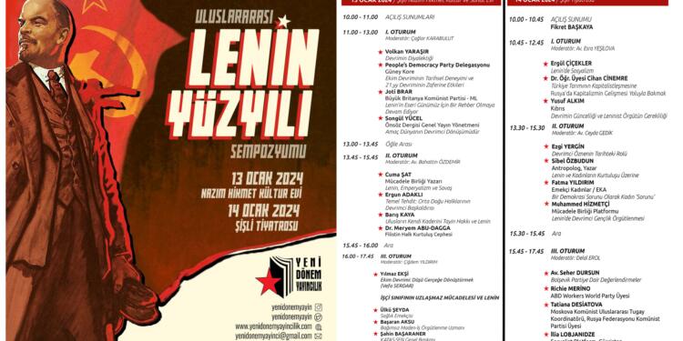 ‘Uluslararası Lenin Yüzyılı’ sempozyumu düzenlenecek