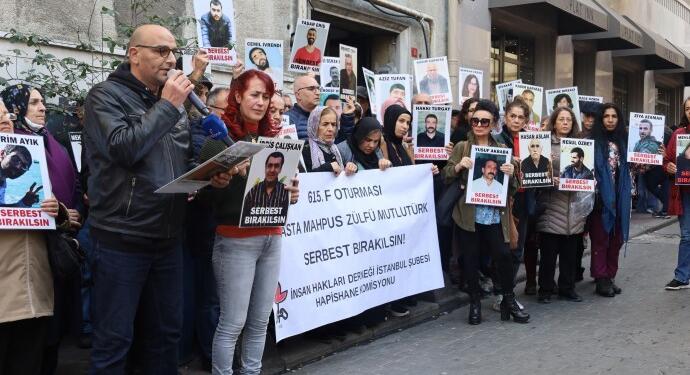 3 kentte hasta tutsaklar için eylem