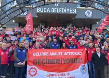 Buca Belediyesi işçileri: Gelirde adalet istiyoruz