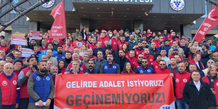 Buca Belediyesi işçileri: Gelirde adalet istiyoruz