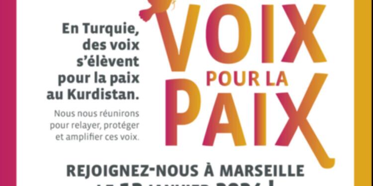 Fransa’da ‘Kurdistan’da Barış’a Ses Olalım’ kolektifi kuruldu