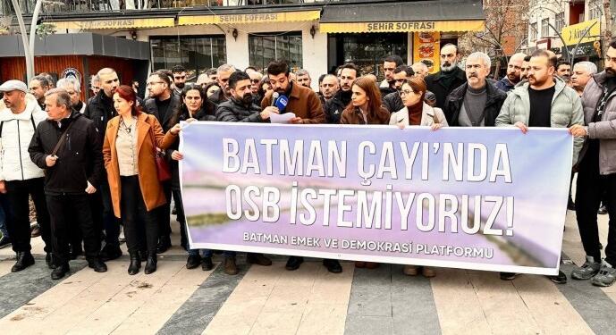 Êlih Çayı’na OSB tehdidi: Kentin havası, suyu ve doğasını etkileyecek