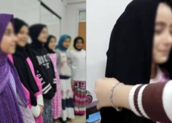 TÜGVA, çocukları tesettüre soktu