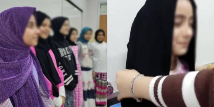 TÜGVA, çocukları tesettüre soktu