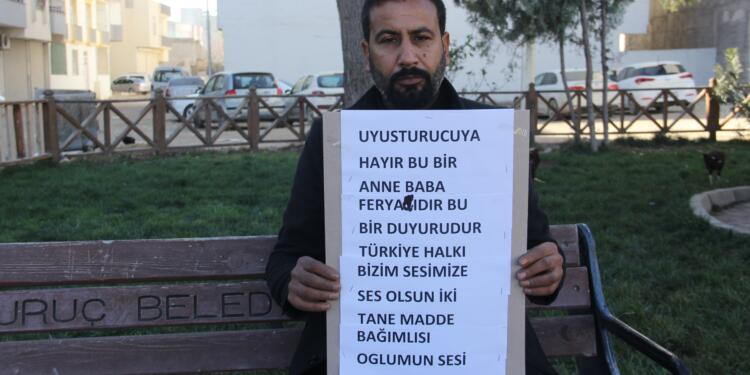 Çocuklarını uyuşturucudan kurtarmak için 6 yıldır mücadele ediyor