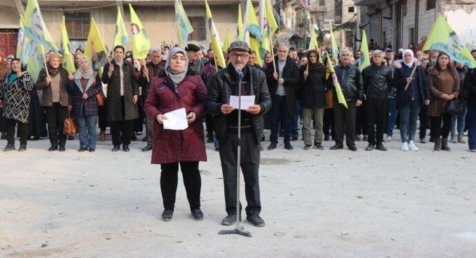 Halep’te Abdullah Öcalan’ın özgürlüğü için imza kampanyası başlatıldı
