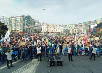 Esenyurt’ta ‘Özgürlük ve Demokrasi’ mitingi: İmralı Cezaevi kapatılmalıdır