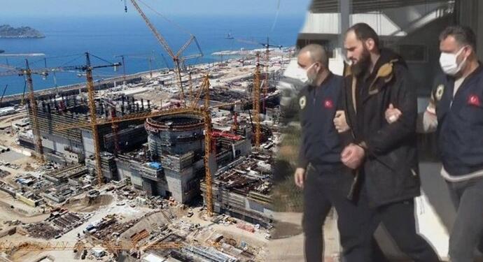 Interpol’ün aradığı DAİŞ’li Akkuyu Santrali’nde yakalandı