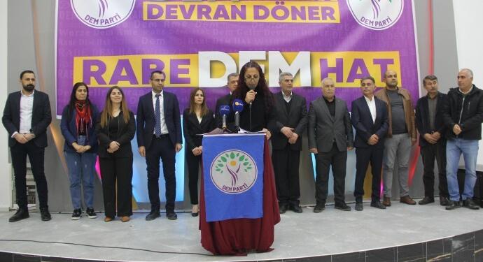DEM Parti Semsûr’da adaylarını tanıttı
