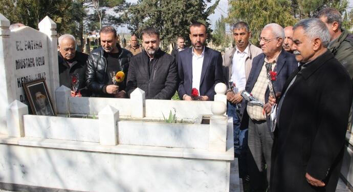 Katledilen gazeteci Kemal Kılıç mezarı başında anıldı