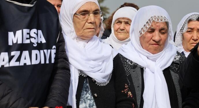 ‘Özgürlük Yürüyüşü’ Amara yolunda: Bu yürüyüşün sahibi Kürt halkıdır