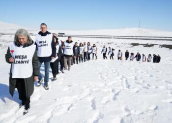 Büyük Özgürlük Yürüyüşü ikinci gününde: Bu yürüyüş barış yürüyüşüdür