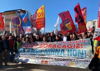 Samandağ ve Meletî’de yürüyüş: Afet değil, katliam