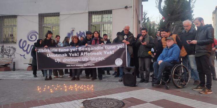 Kadıköy’de deprem anması: Beton mezarlar değil, doğa kanunlarıyla uyumlu kentleşme!