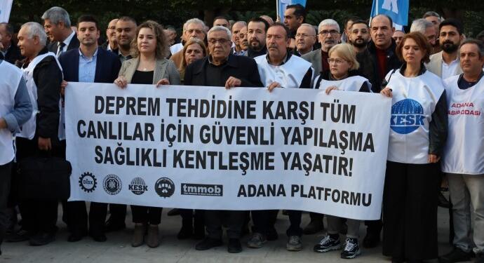 Adana’da 6 Şubat depremlerinde yaşamını yitirenler anıldı