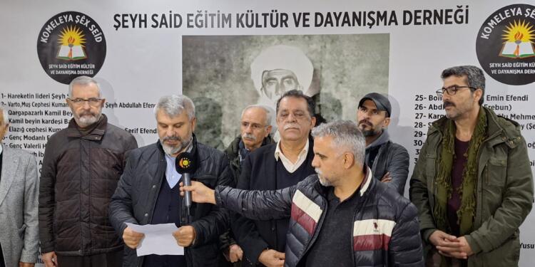 Şêx Seîd Derneği: Kürtlerin yok sayılması kabul edilemez