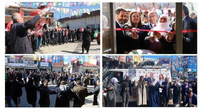 DEM Parti birçok merkezde büro açtı
