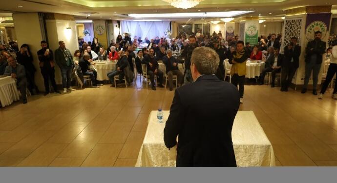 Bakırhan İstanbul’da konuştu: Kent Uzlaşısı ile halkımız neye karar verdiyse onu yaptık