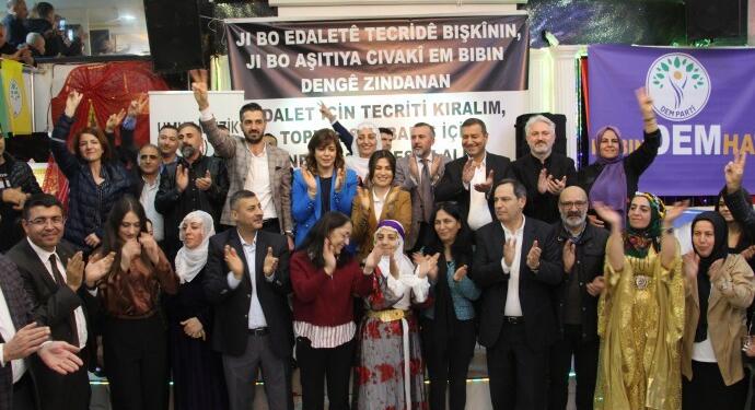 DEM Parti Başahşehir adaylarını tanıttı: Bizim bir derdimiz, bir davamız var