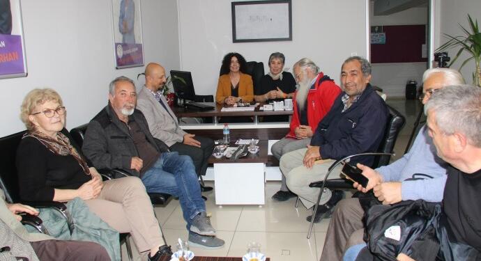 Ekoloji örgütünden İzmir’de DEM Parti’ye ziyaret