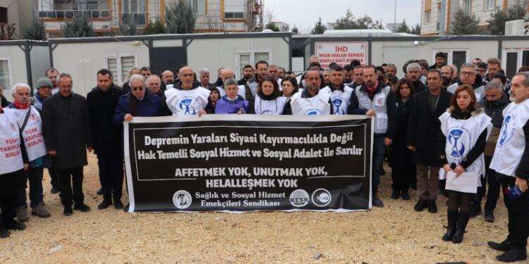 TTB deprem bölgesinde: Yeni bir yaşamı birlikte kuracağız