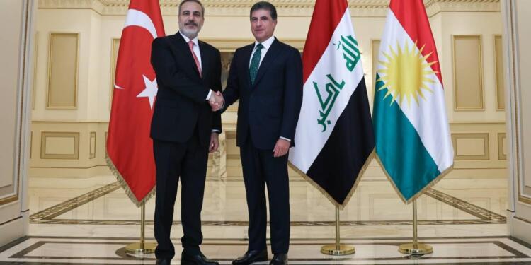 Hakan Fidan, Neçirvan Barzani ile görüştü