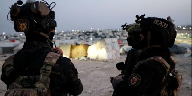 Hol Kampı’nda çok sayıda patlayıcı madde ele geçirildi