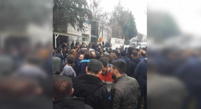 Dîlok’ta eylem yapan işçilerin talepleri karşılandı