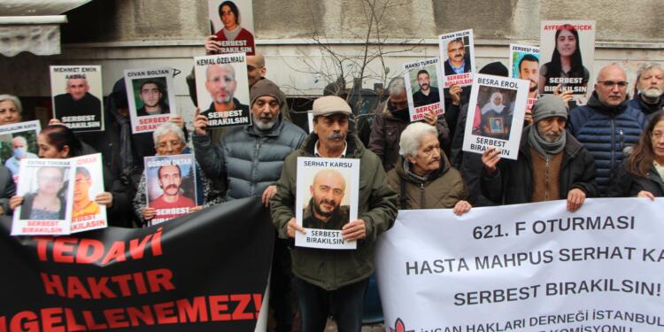 İHD ve Hasta Mahpuslara Özgürlük İnisiyatifi Yıldız, Karsu ve Keskin’in durumuna dikkat çekti