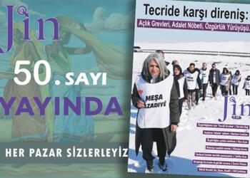Jin derginin yeni sayısı yayında