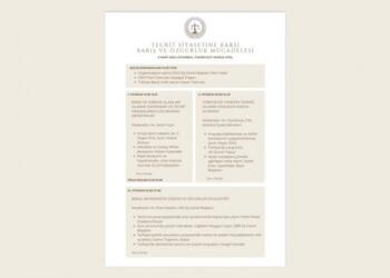 İstanbul’da uluslararası tecrit konferansı düzenlenecek