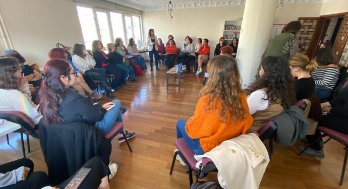 Kadınlar, Ankara adayı Kışanak için bir araya geldi