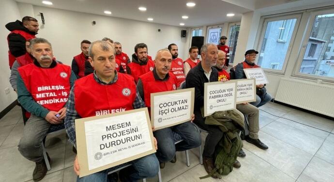 Birleşik Metal-İş: Çocuk işçiliğine kılıf olan MESEM projesinden derhal vazgeçilsin